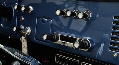 Classic Ford Bronco dashboard