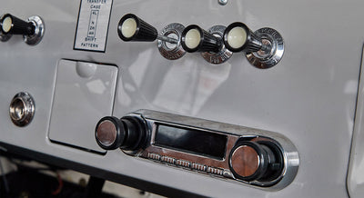 Classic Ford Bronco dashboard