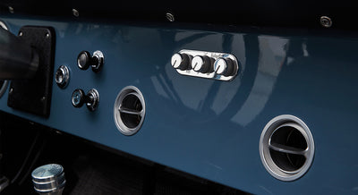 Classic Ford Bronco dashboard