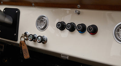 Classic Ford Bronco dashboard