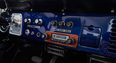 Classic Ford Bronco dashboard