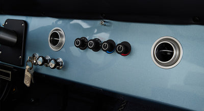 Classic Ford Bronco dashboard