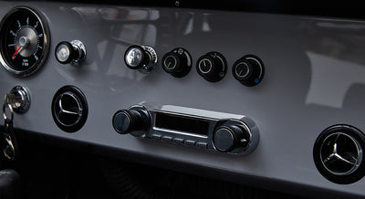 Classic Ford Bronco dashboard
