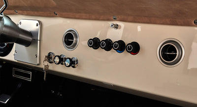 Classic Ford Bronco dashboard
