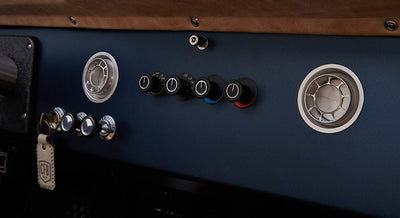 Classic Ford Bronco dashboard
