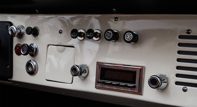 Classic Ford Bronco dashboard