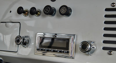 Classic Ford Bronco dashboard