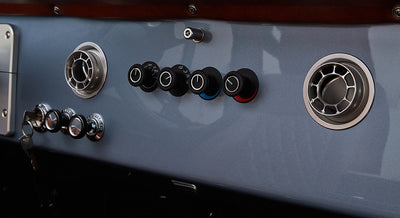 Classic Ford Bronco dashboard