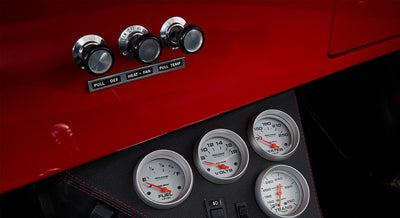Classic Ford Bronco dashboard