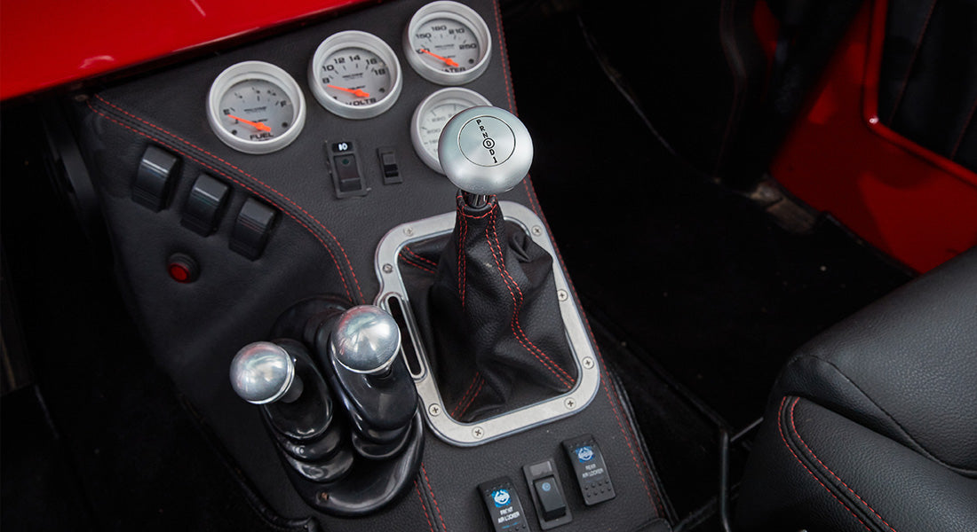 Classic Ford Bronco dashboard