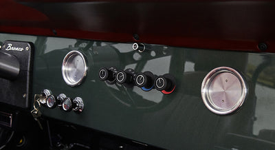 Classic Ford Bronco dashboard