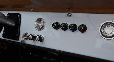 Classic Ford Bronco dashboard