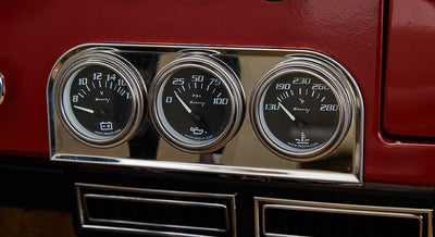 Classic Ford Bronco dashboard