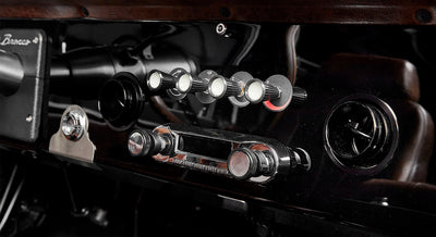 Classic Ford Bronco dashboard