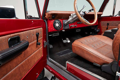 Classic Ford Bronco interior