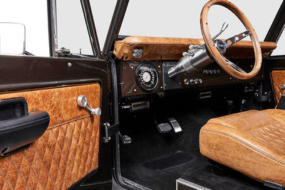 Classic Ford Bronco interior