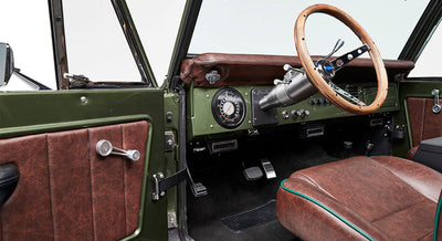 Classic Ford Bronco interior