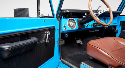 Classic Ford Bronco interior