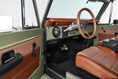 Classic Ford Bronco interior