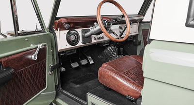 Classic Ford Bronco interior
