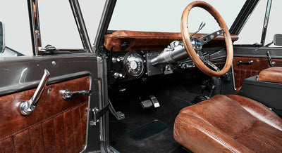 Classic Ford Bronco interior