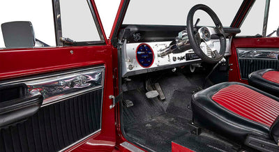 Classic Ford Bronco interior