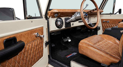 Classic Ford Bronco interior