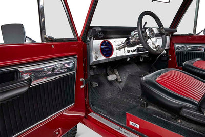 Classic Ford Bronco interior