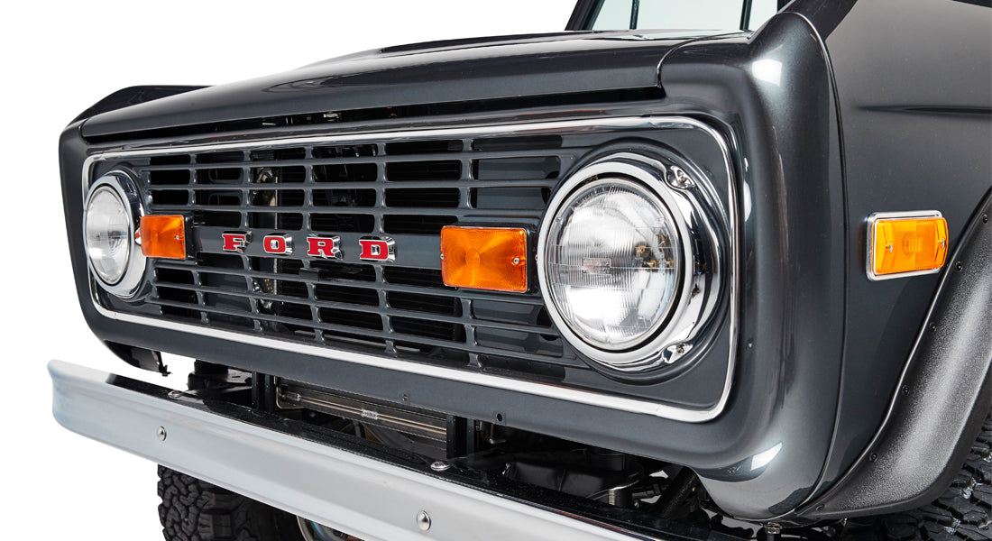 Classic Ford Bronco front grille