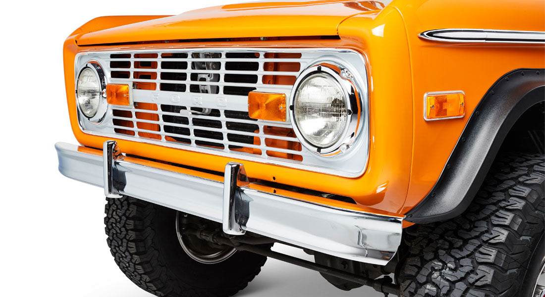 Classic Ford Bronco front grille
