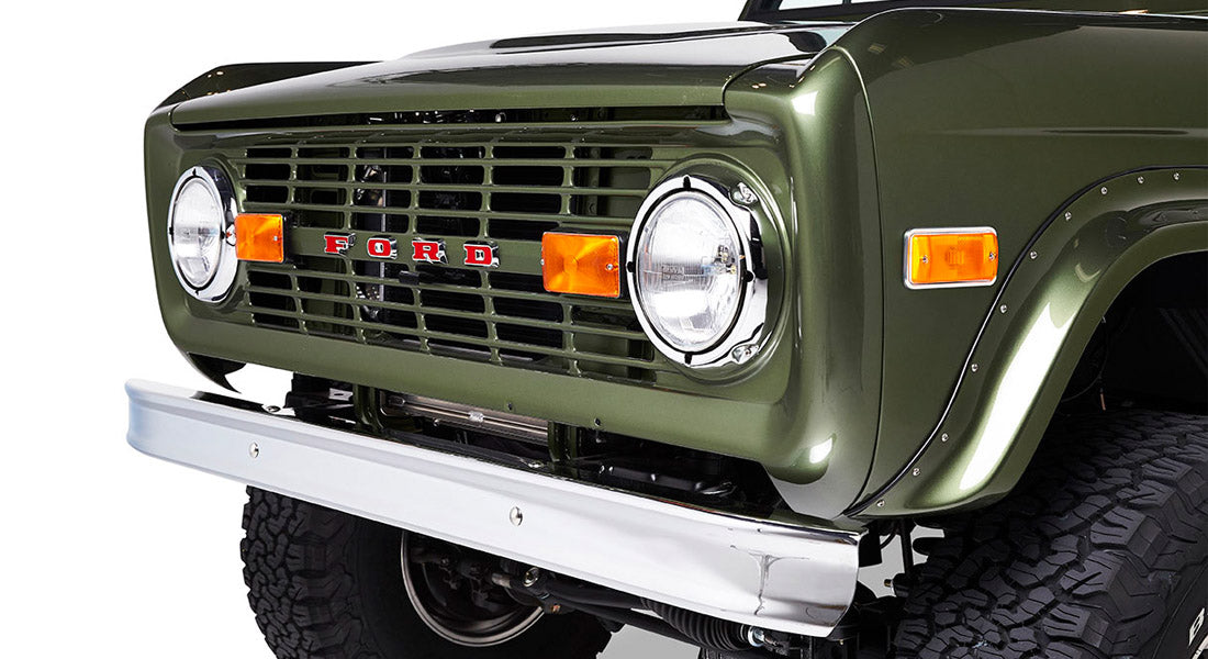Classic Ford Bronco front grille