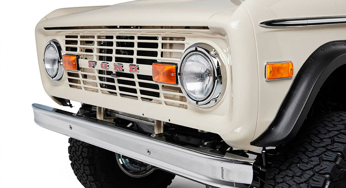 Classic Ford Bronco front grille
