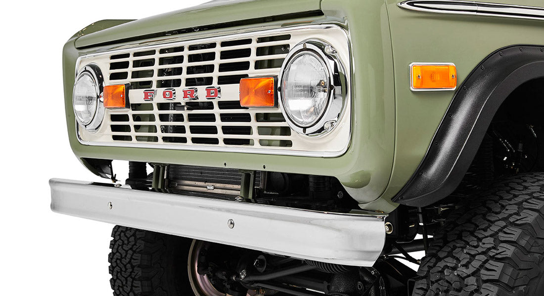 Classic Ford Bronco front grille
