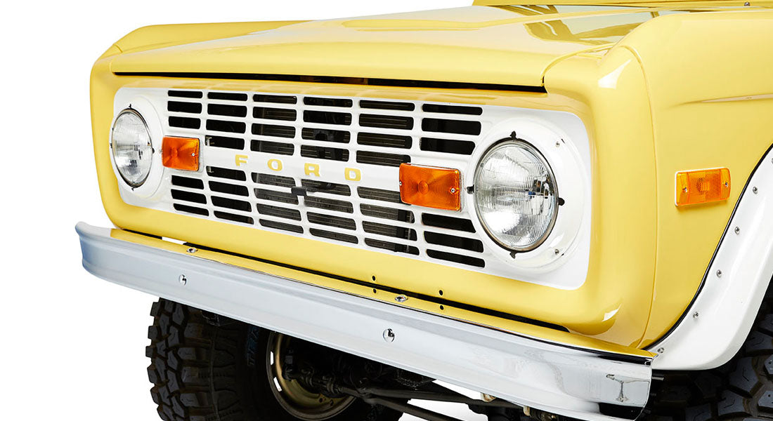 Classic Ford Bronco front grille