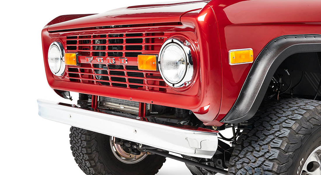 Classic Ford Bronco front grille