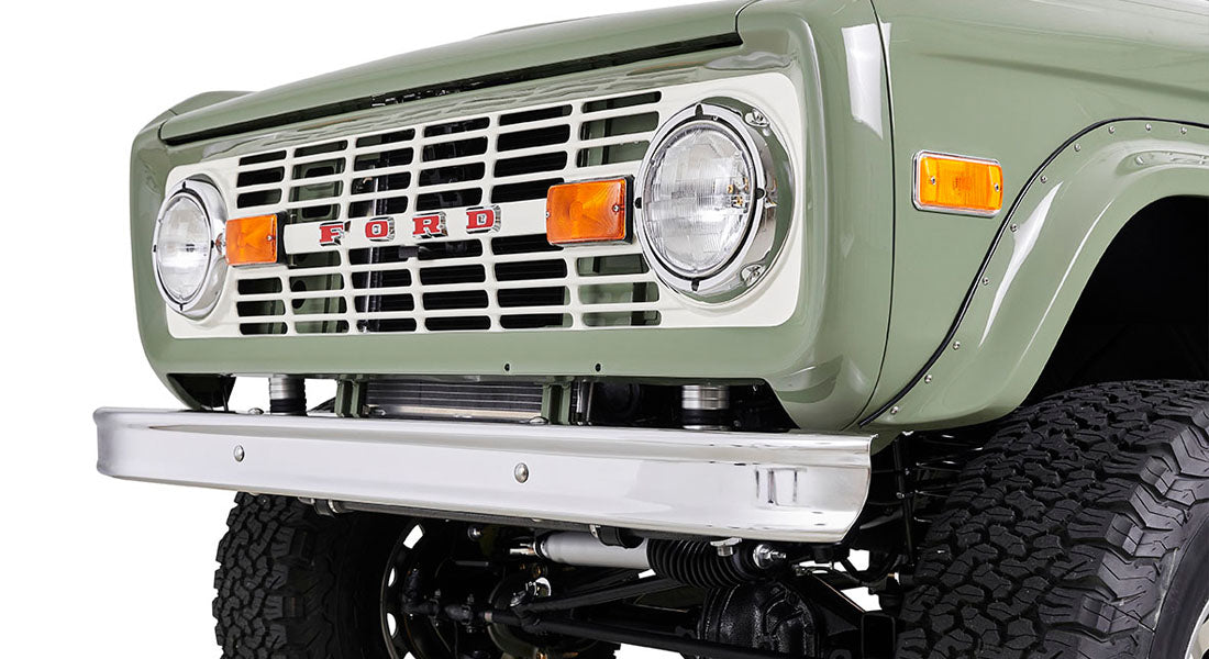 Classic Ford Bronco front grille
