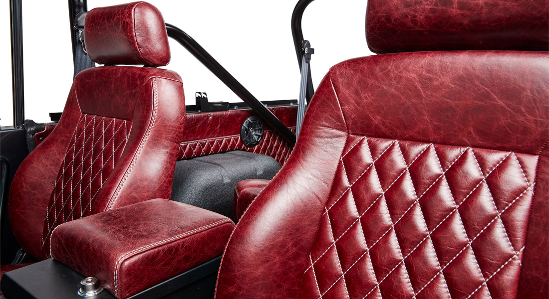 Classic Ford Bronco interior