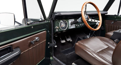 Classic Ford Bronco interior