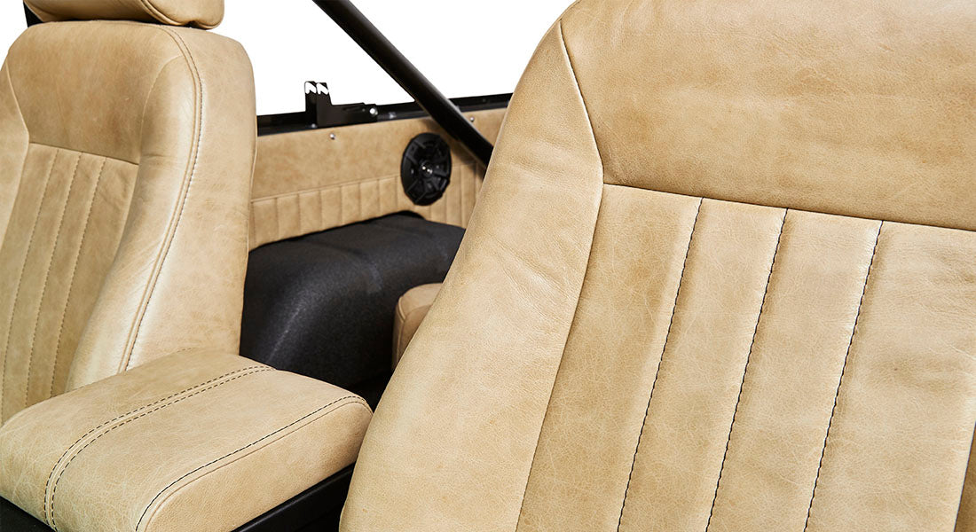 Classic Ford Bronco interior