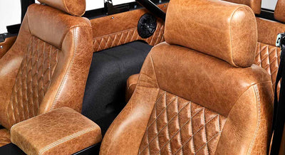 Classic Ford Bronco interior