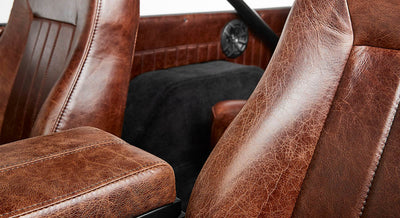 Classic Ford Bronco interior
