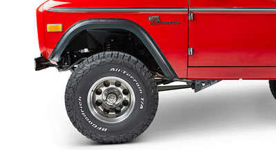 Classic Ford Bronco wheel and tire detail