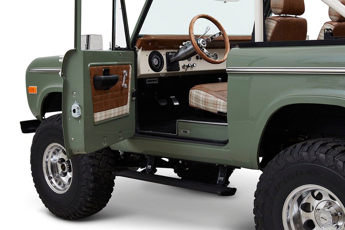 Classic Ford Bronco interior