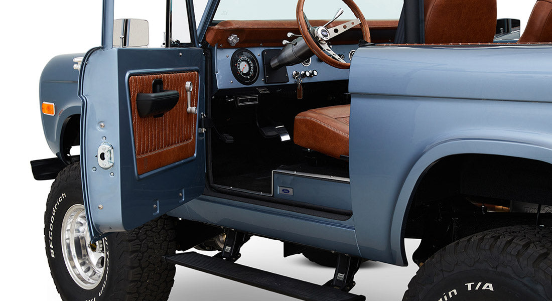 Classic Ford Bronco interior
