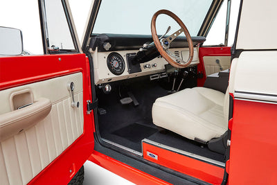 Classic Ford Bronco interior