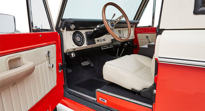 Classic Ford Bronco interior