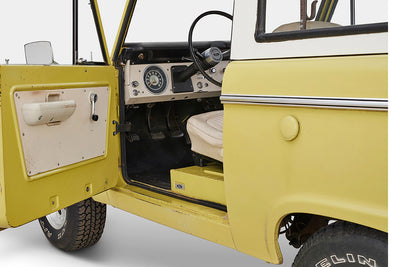 Classic Ford Bronco interior