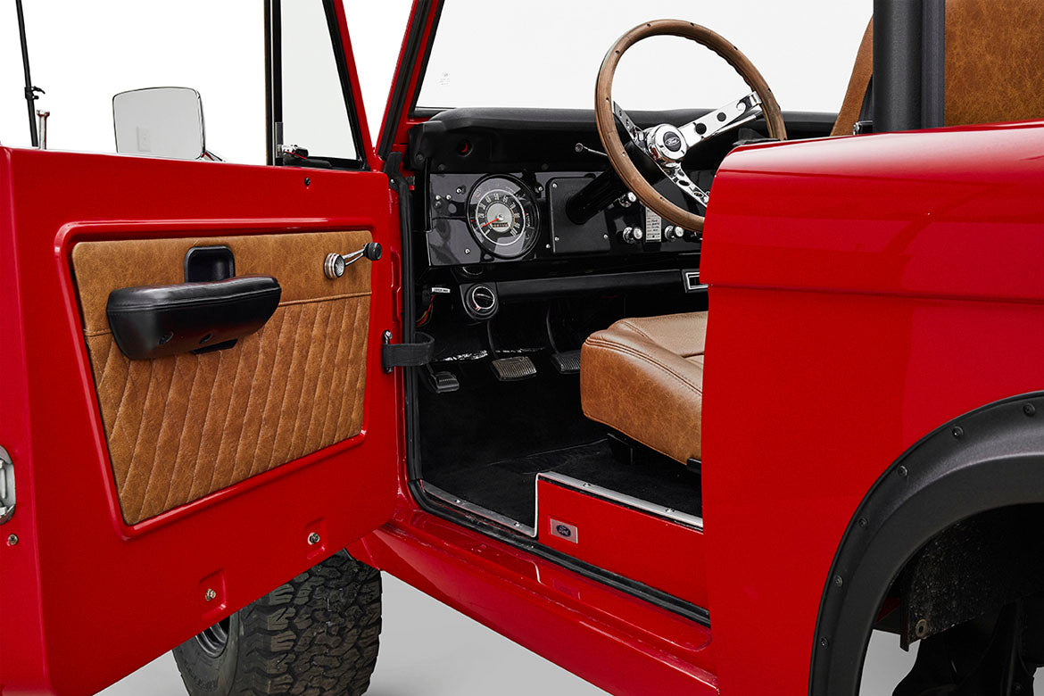 Classic Ford Bronco interior