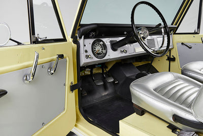 Classic Ford Bronco interior