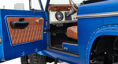 Classic Ford Bronco interior
